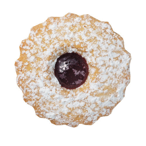 Linzer Tart - Powdered Sugar