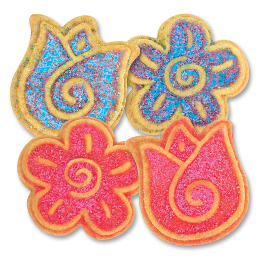 SPRING FLOWER COOKIES