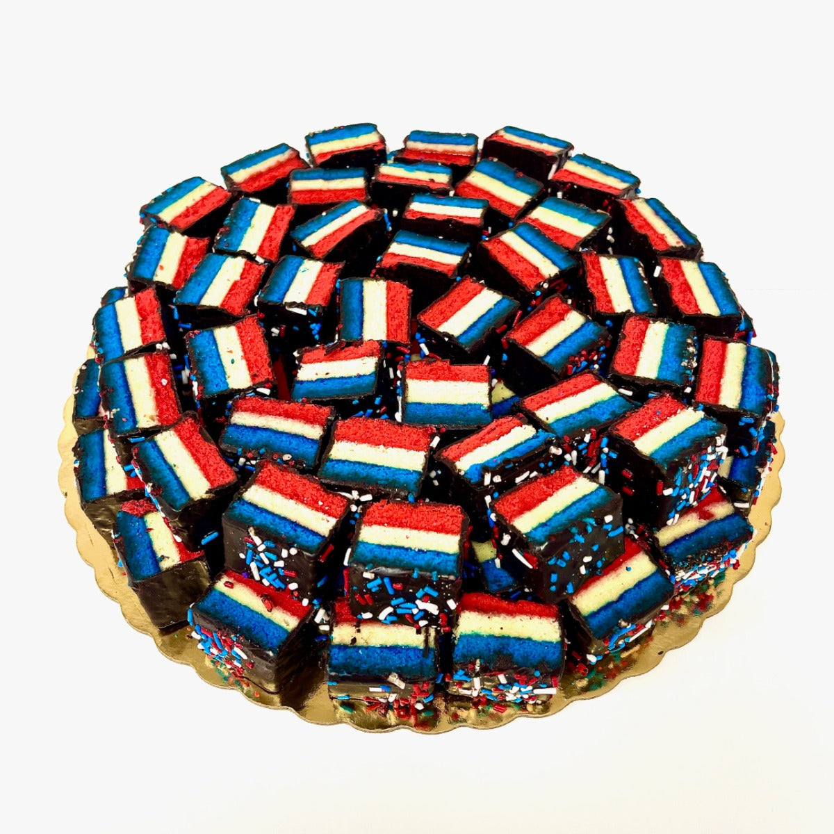 Patriotic Rainbow Platter