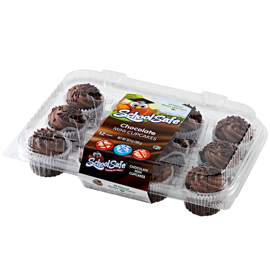 SCHOOL SAFE CHOCOLATE MINI CUPCAKES