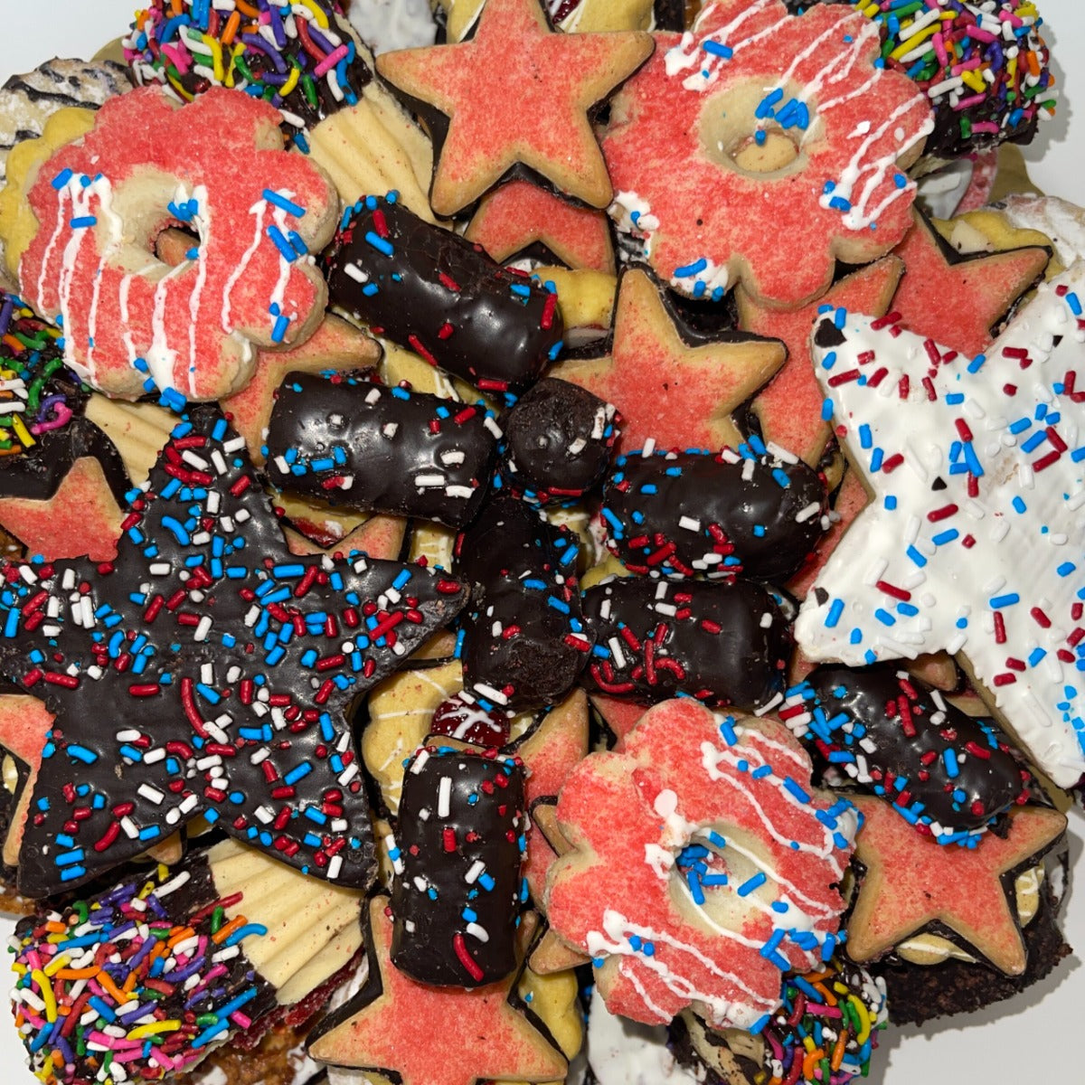 PATRIOTIC STAR PLATTER - FREE SHIPPING