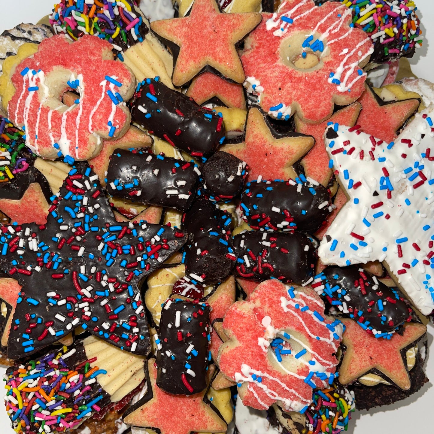 PATRIOTIC STAR PLATTER - FREE SHIPPING
