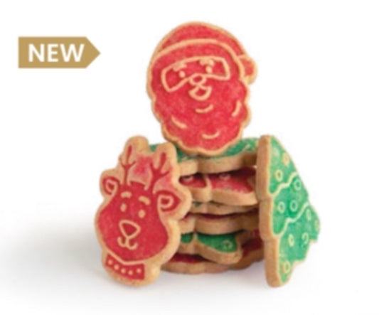 CHRISTMAS TRIO SUGAR COOKIE ASSORTMENT