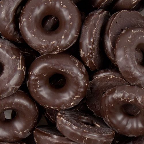 CHOCOLATE COVERED JELLY RINGS